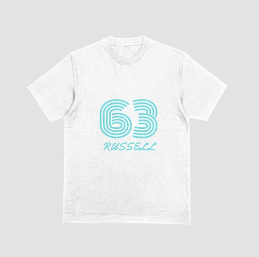 George Russell - Abstract T-Shirt